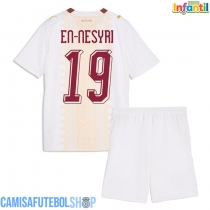 Camisa de time de futebol Marrocos Youssef En-Nesyri #19 Replicas 2º Equipamento Infantil Mundo 2026 Manga Curta (+ Calças curtas)